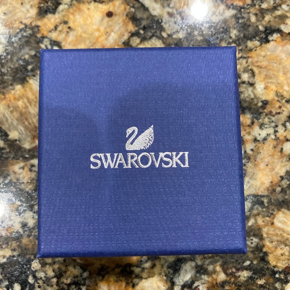 NIB Swarovski Rare Smoked Tanzanite Pendant